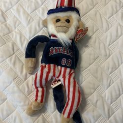 Angels Baseball Uncle Sam Rally Monkey