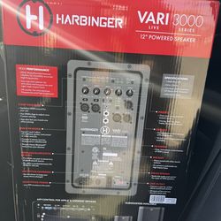 Harbinger 12 Inch Power Bluetooth Speaker