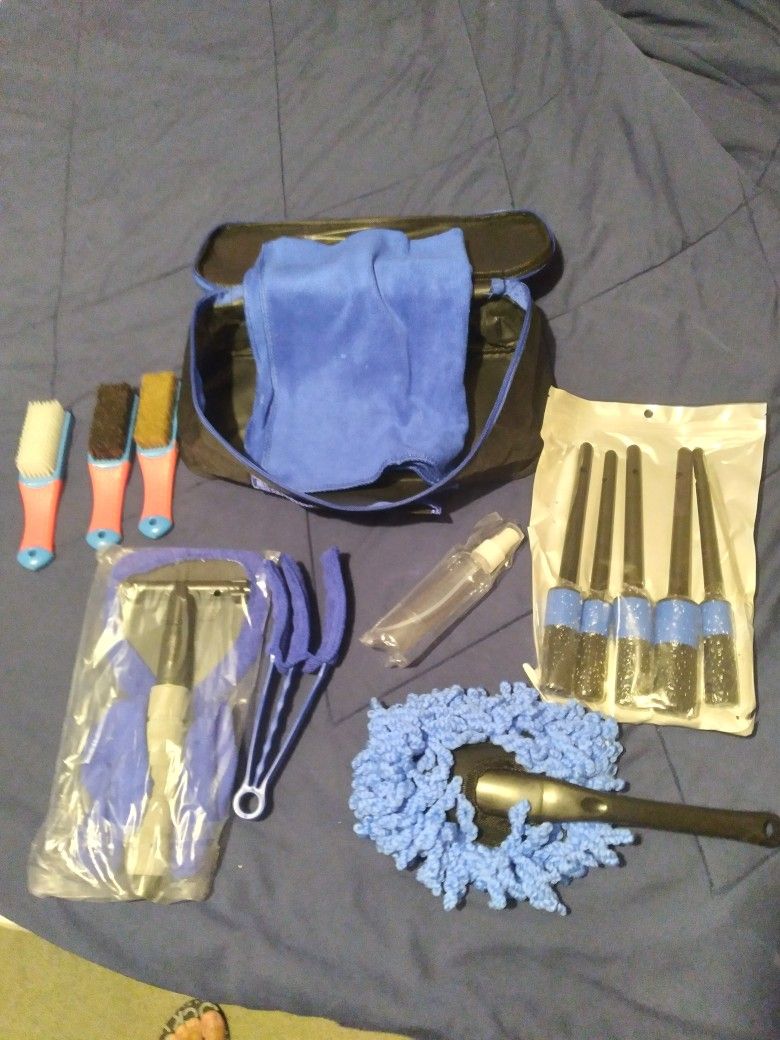 Kit limpiar Carro 17 Pc