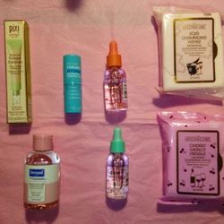 Face Serums, Toner & Wipes