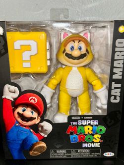Super Mario Bros Movie Figure: Cat Mario