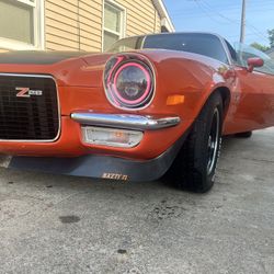 1970 Chevy Camaro Z28 Split Bumper 