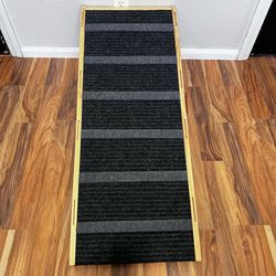Dog Ramp Adjustable Foldable Pet Ramp w Rails 45x18 Clean