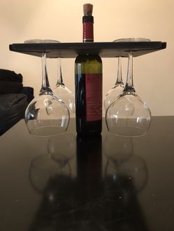 Decorative wine rack