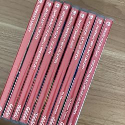 Empty Nintendo Switch Boxes