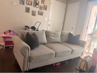 Light grey couch
