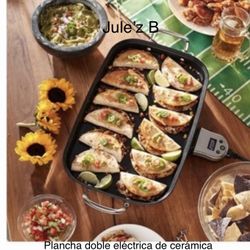 Princess House. Plancha Electrica De Cerámica Antiadherente Nueva En Su Caja 