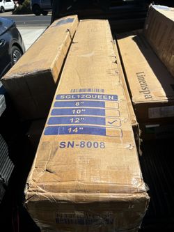 12” Queen mattress new