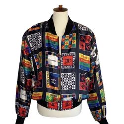 Chanel Silk Bomber