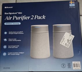 Blueair Blue Signature Mini Air Purifier 2-Pack