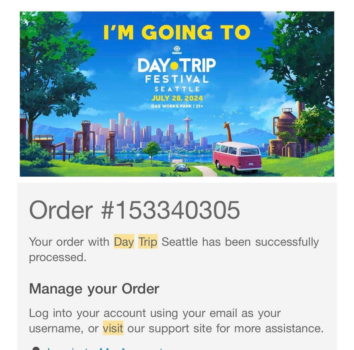 Daytrip Ticket