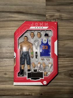 Mattel WWE Ultimate Edition John Cena 6-inch Action Figure 10+ Pieces