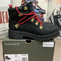 New Waterproof Timberland Vibram Sole Ltd Heritage 6 Inch Womens 8 Boots Black