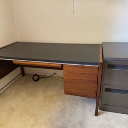 Executive Desk and File