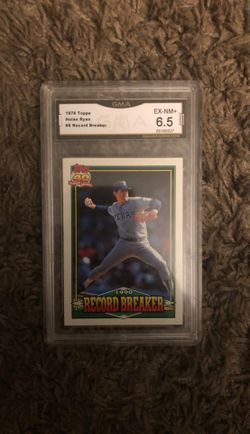 Nolan Ryan GMA Graded