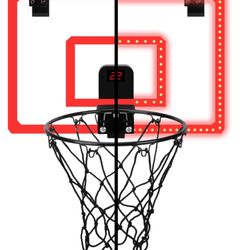 Over-the-Door Basketball Hoop, Indoor Sports Game, Battery-powered, for All Age