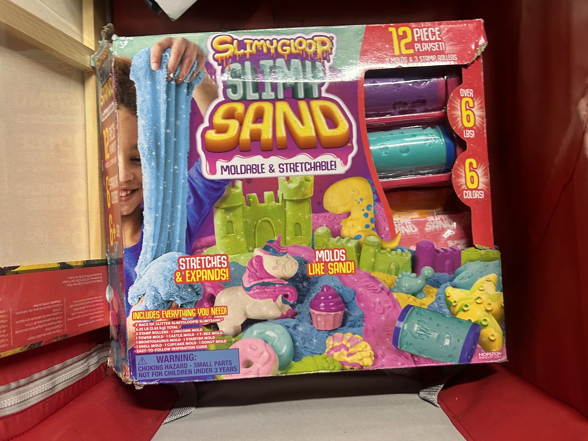 Slimy gloop slimy sand 12 pieces