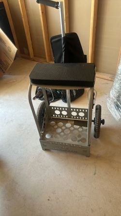 Disc gold cart