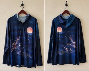 Art Inspired Lightweight Hoodie