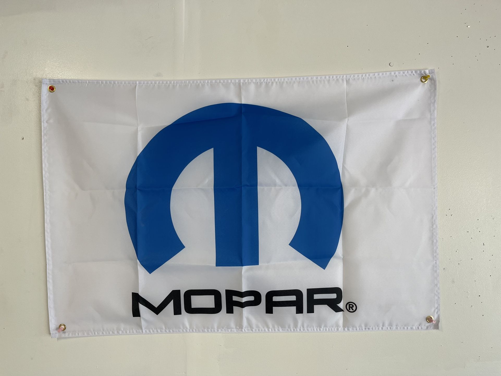 Mopar Flag Garage Decor Banner