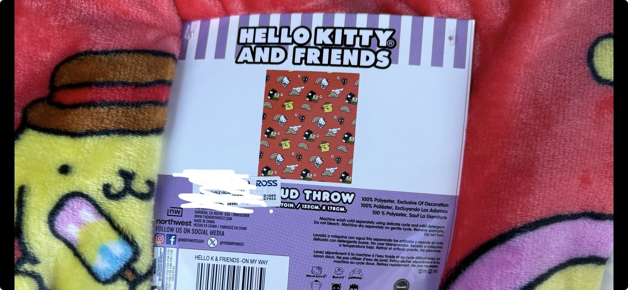 Hello Kitty blanket