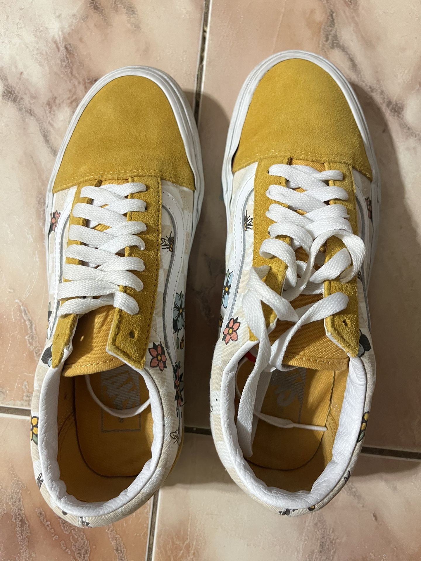 Vans old skool cottage checkerboard