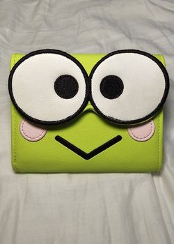 Loungefly x Sanrio Hello Kitty Keroppi Tri-fold Wallet