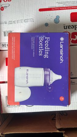 Lansinoh Feeding Bottles 3M+