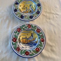 Vietri Italy Decor Plates