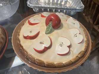Apple Pie Plate Cover