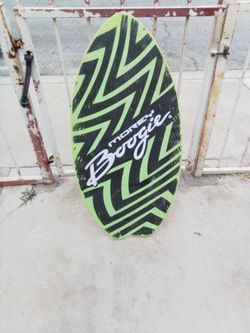 Wooden Boogie board