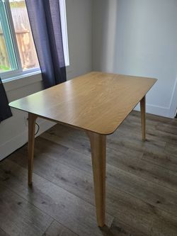 ODDENSE OAK DINING TABLE (ONLY TABLE)