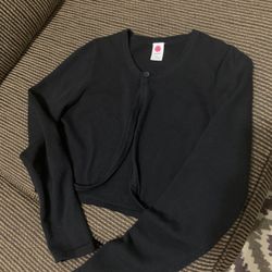 Girl 10-12 Black Cardigans / Sweater 