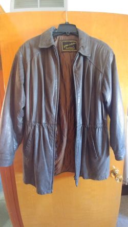 Med ladies leather coat