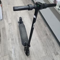GlareWheel ES-S8 Microgo Electric Scooter in Black - Foldable & Lightweight, 12mph