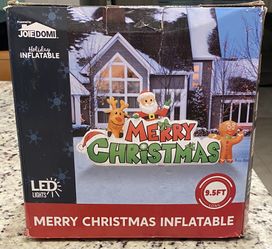 New LED MERRY CHRISTMAS INFLATABLE