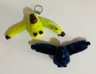 Kipling Monkey Keychain Ring