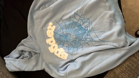 Light Blue Spider Hoodie