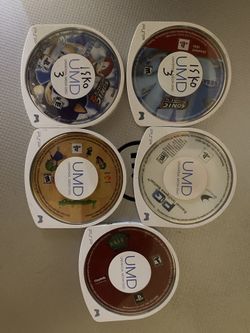 Sony PSP 5 Games