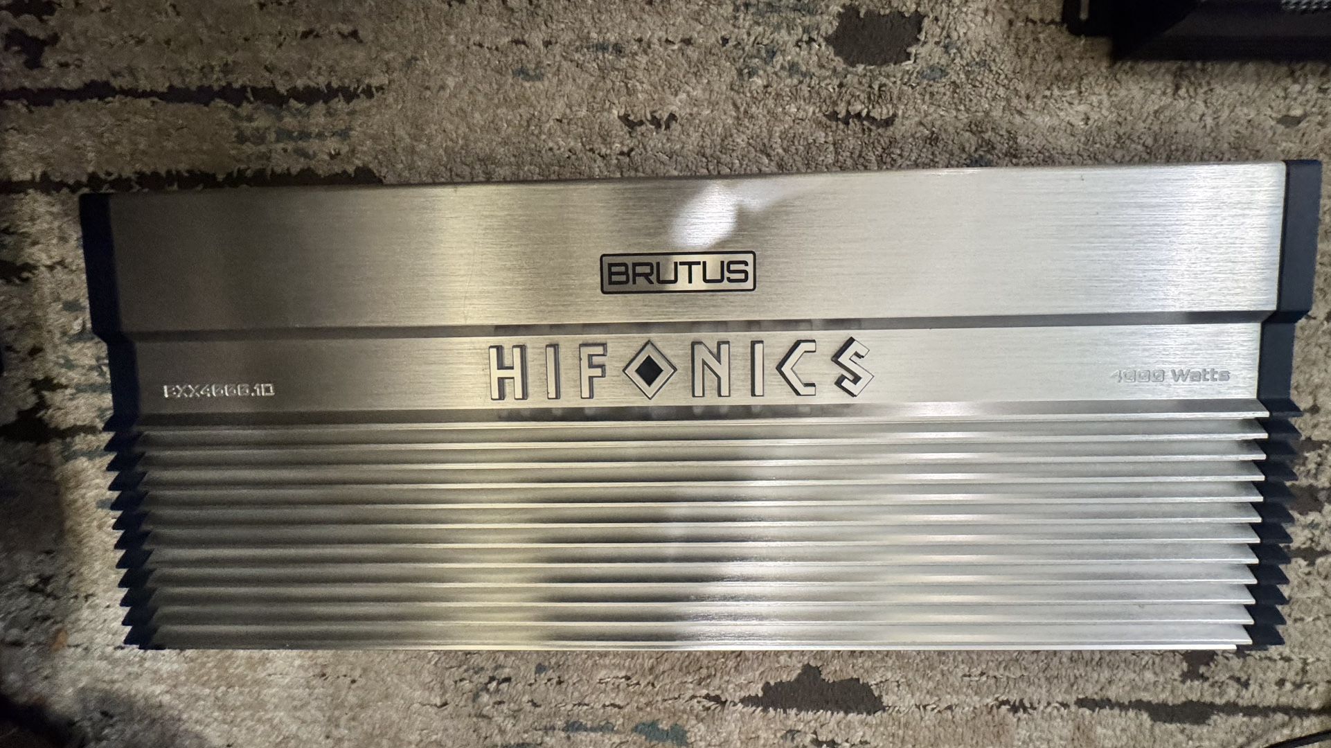 Hifonics BXX4000.1D Monoblock 4000W RMS Class D Brutus Series Amplifier