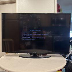 50” Samsung Black TV
