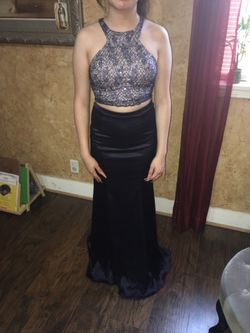 PROM DRESS ! Navy Blue/Worn Once