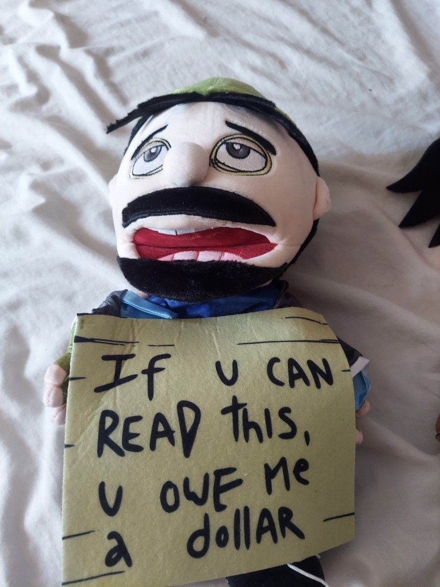 Homeless Guy Sml Puppet