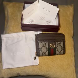 Gucci Ophidia Coin Zip Wallet