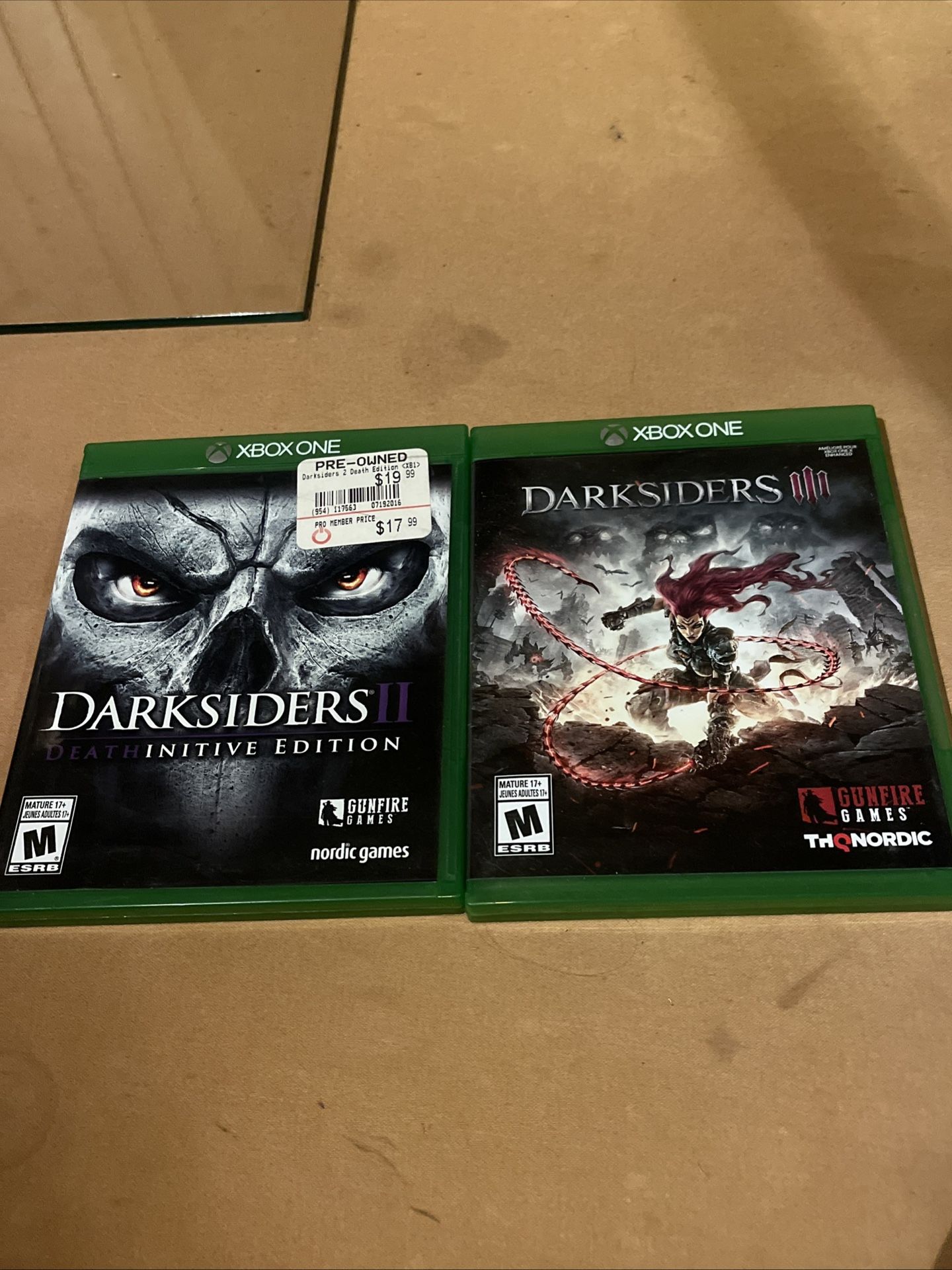 Darksiders 2: Deathinitive Edition & Darksiders 3 Xbox One