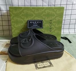 Gucci Platform Slide Sandals
