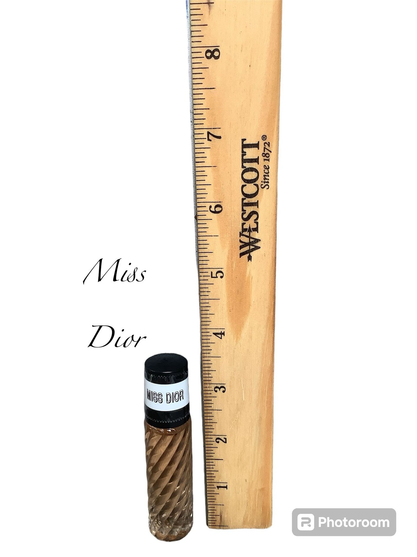 MsDior Type (W) Body Oil Thick & Concentrated Fragrance 1/3oz Glass Roll On