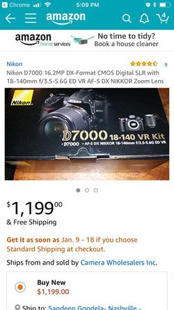 Nikon D7000 18 - 140 VR SLR