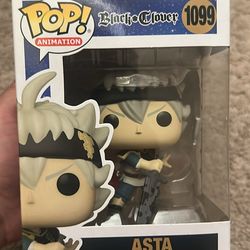 Black clover asta Funko pop new asking 11 dollars