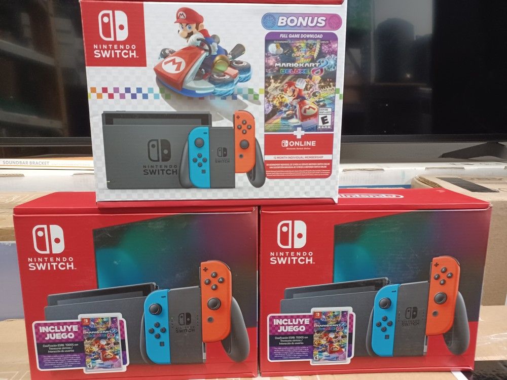 Nintendo Switch Bundle Pack.  Brand New SEALED